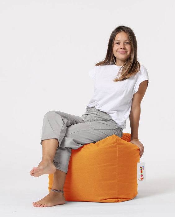 Atelier Del Sofa Square Pouf - Naranja